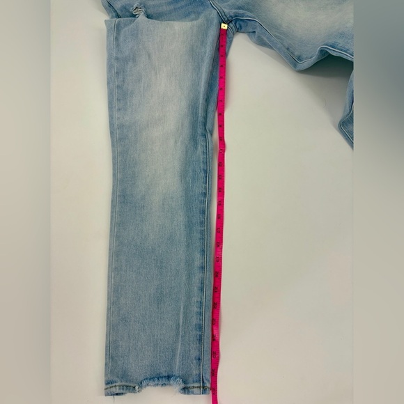 Joe’s Jeans The Lara Mid Rise Cigarette Ankle Jeans Wash Out Light Blue- Sz 27 - Picture 14 of 16